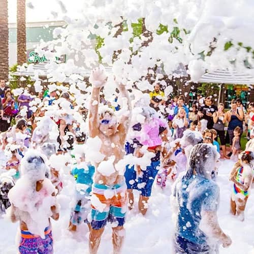summer foam party